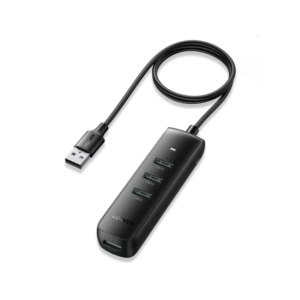 Hub UGreen USB-A splitter para 4x USB 3.2 Gen 1 Preto