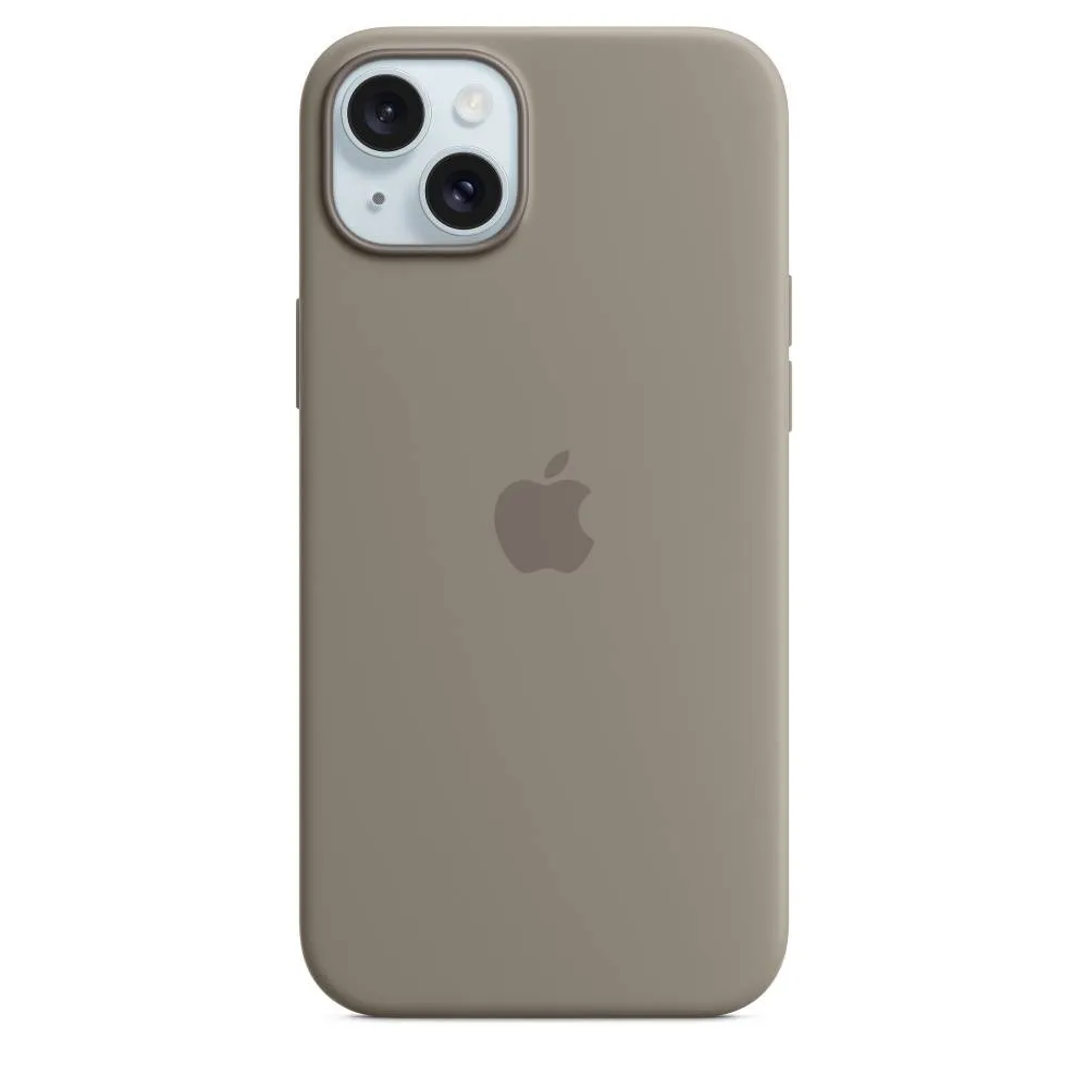 Capa Silicone Apple iPhone 15 Plus com MagSafe Barro