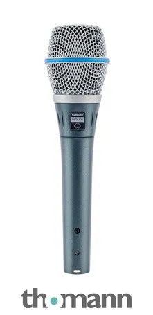 Microfone de Voz Condensador Shure BETA 87C Cinza