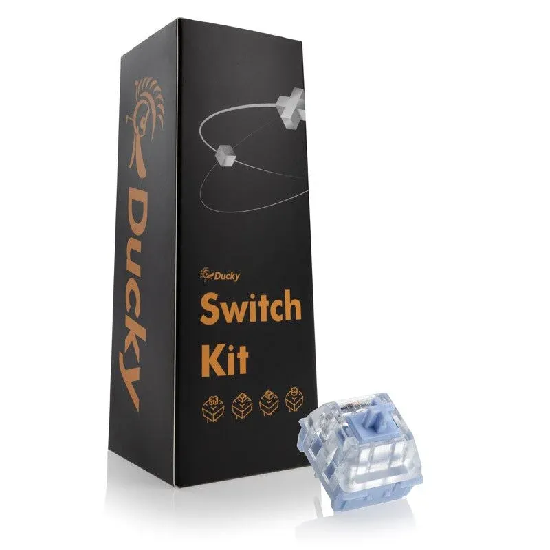 Pack 110 Switches Ducky Kalih Polia Mecânicos 3-Pin Táctil MX-Stem 45g