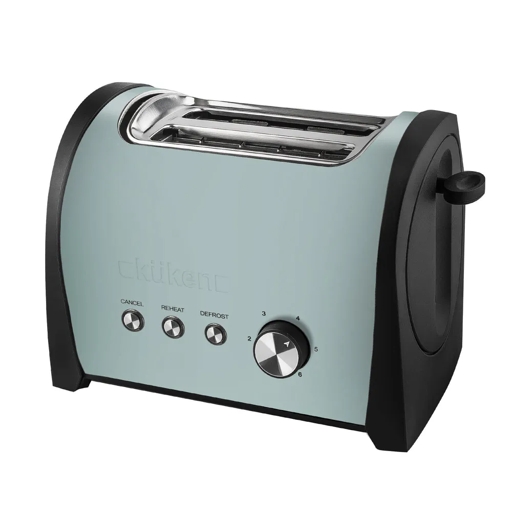 Tostadeira Kuken 33957 800W 2R Curto Vintage Verde