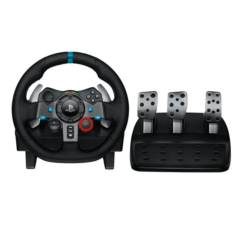 Logitech G29 Driving Force para PS5/PS4/PS3/PC Compatível com F1 23 & Gran Turismo 7 Volante