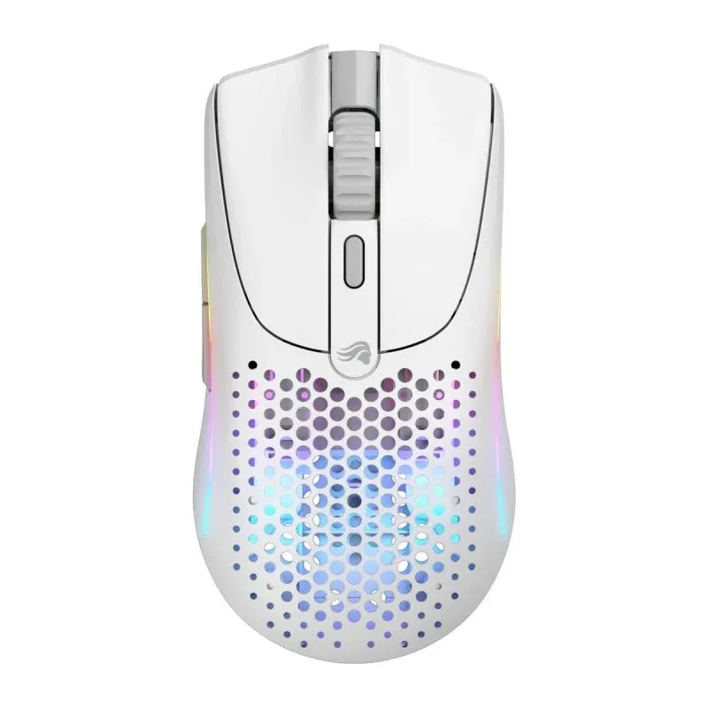 Glorious Series 2 PRO Wireless Rato Ultra-leve Sem Fios 26000 DPI com USB-C e 6 Botões Branco