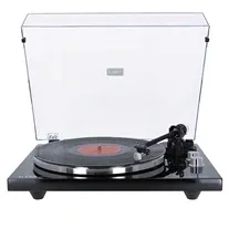 Gira-discos de Correia Enova Vision3 HIFI USB Preto