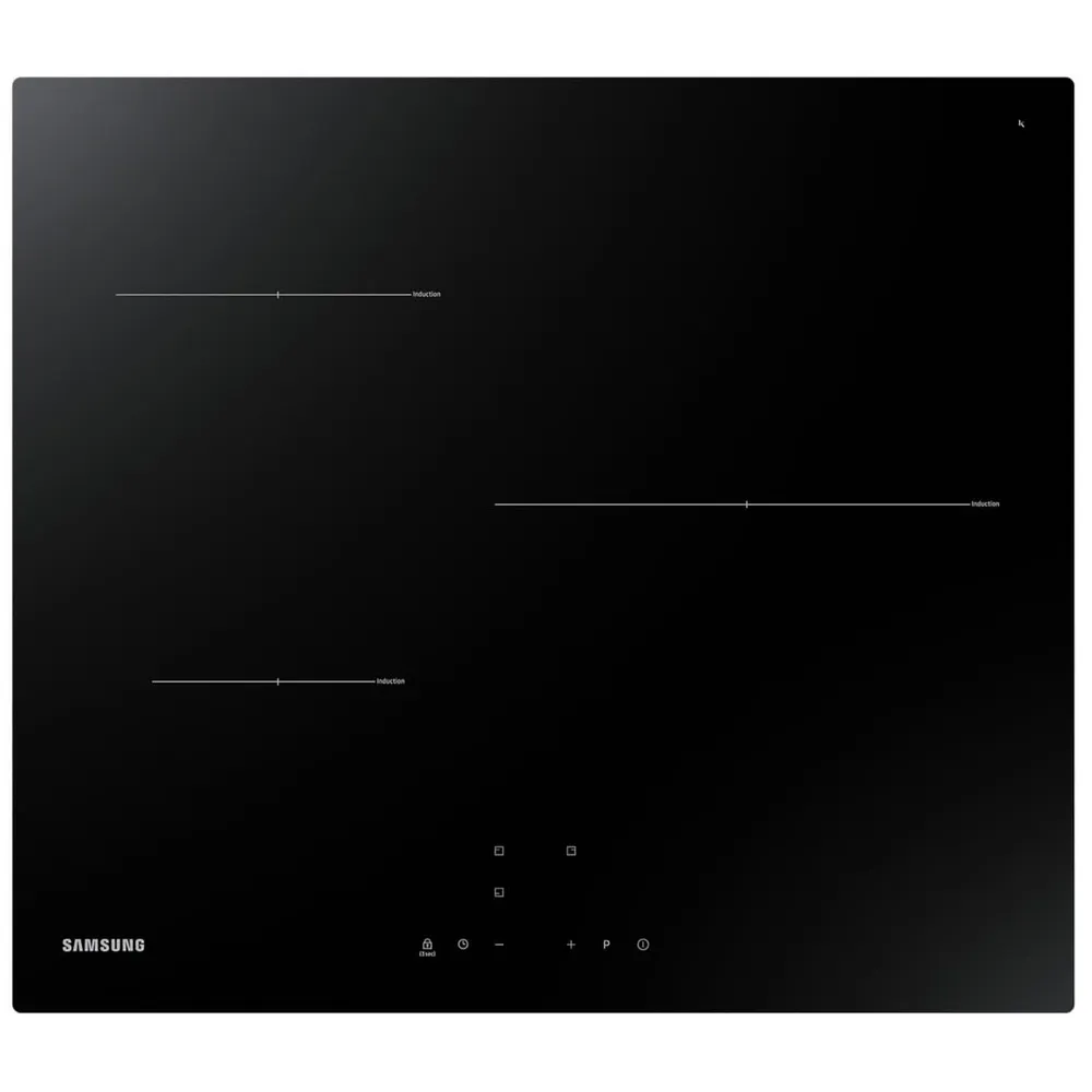 Placa De Indução Nz63T3706A1 3 Zonas 7200W (Preto) - Samsung