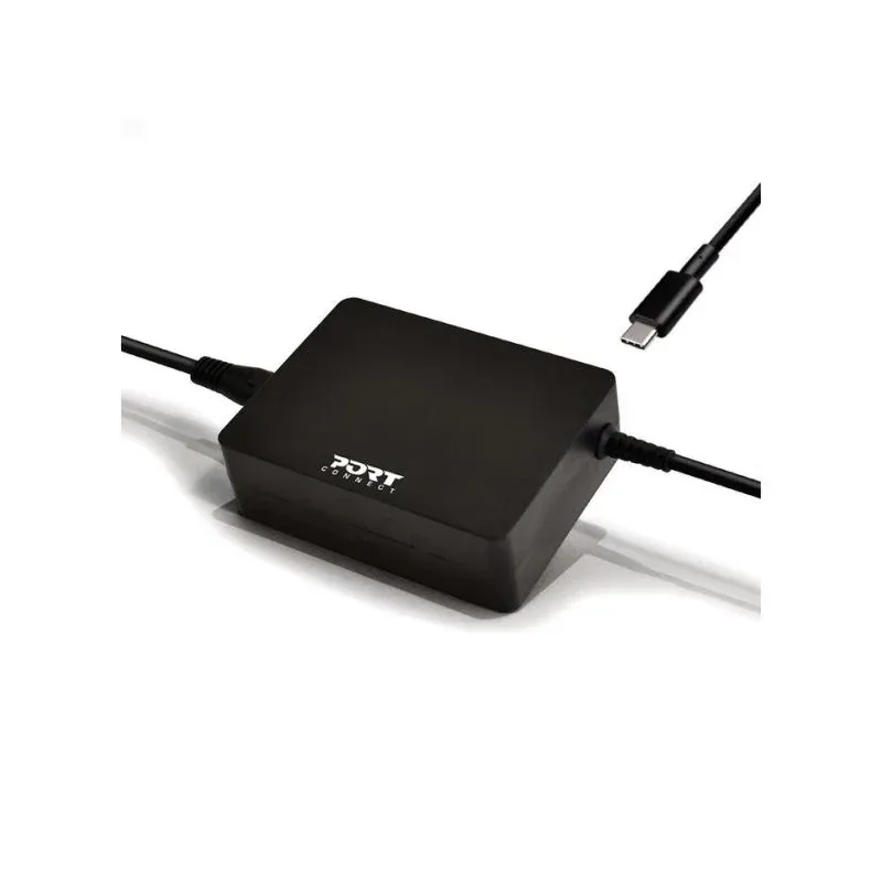 Fonte Alimentação Fonte de Alimentação Port Designs 900098-EU 90W Certificação CE USB-C universal