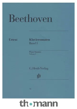 Henle Verlag Beethoven Klaviersonaten 1
