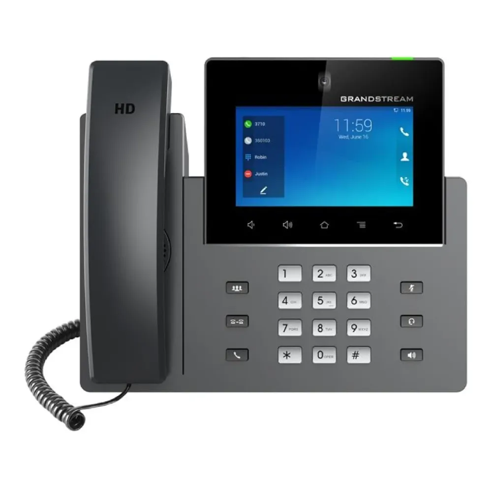 Telefone IP Grandstream GXV3450 Preto