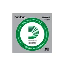 Corda individual Guitarra D'Addario Aço NW017