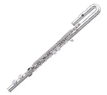 Flauta Transversal Alto Pearl PFA-201 ESU Prateada