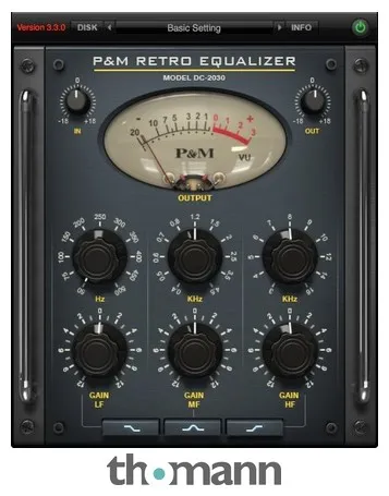 Plug And Mix Retro Equalizer