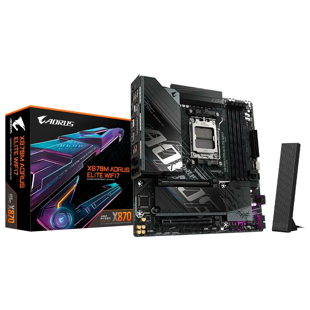 Motherboard Micro-ATX Gigabyte X870M Aorus ELITE WiFi7 SktAM5