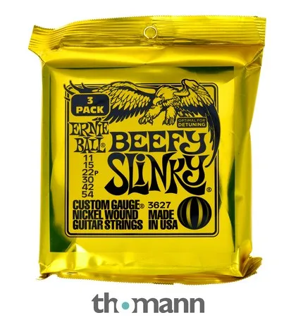 Ernie Ball Beefy Slinky 3-pack 3627