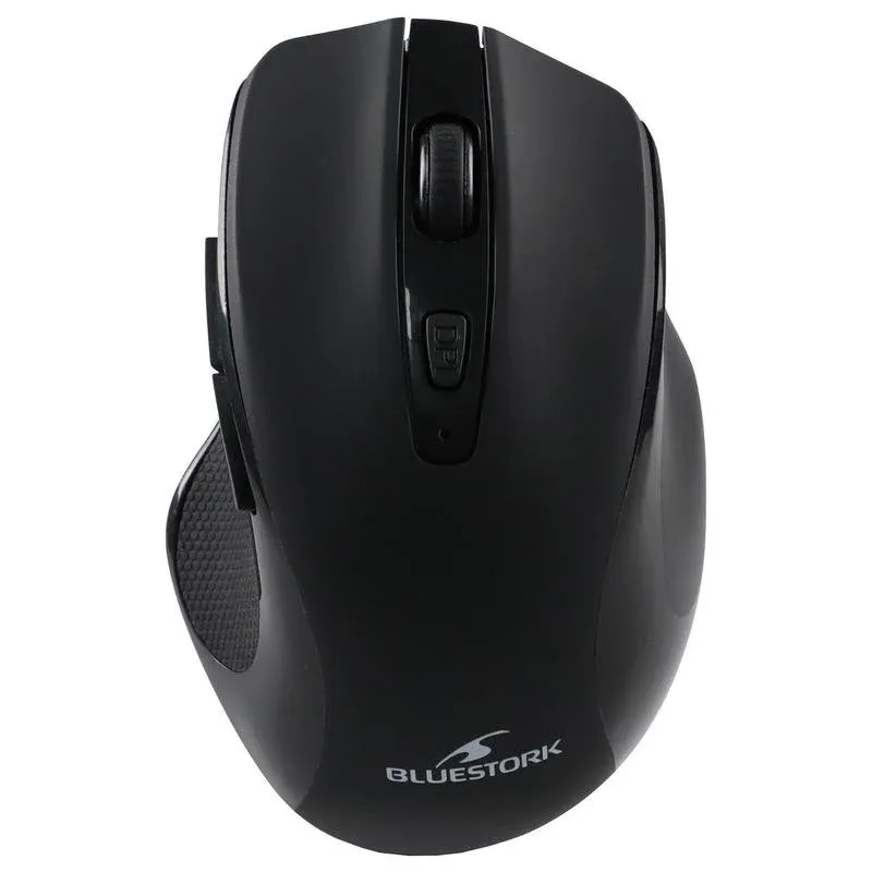 Rato Bluestork M-WL-OFF75-BLACK Wireless Bluetooth RF 1600DPI Preto 6 Botões