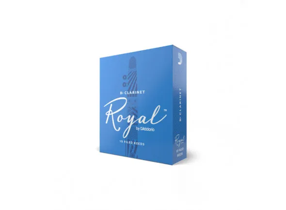 Rico Royal Bb Clarinet Reeds, Strength 3, 3-pack