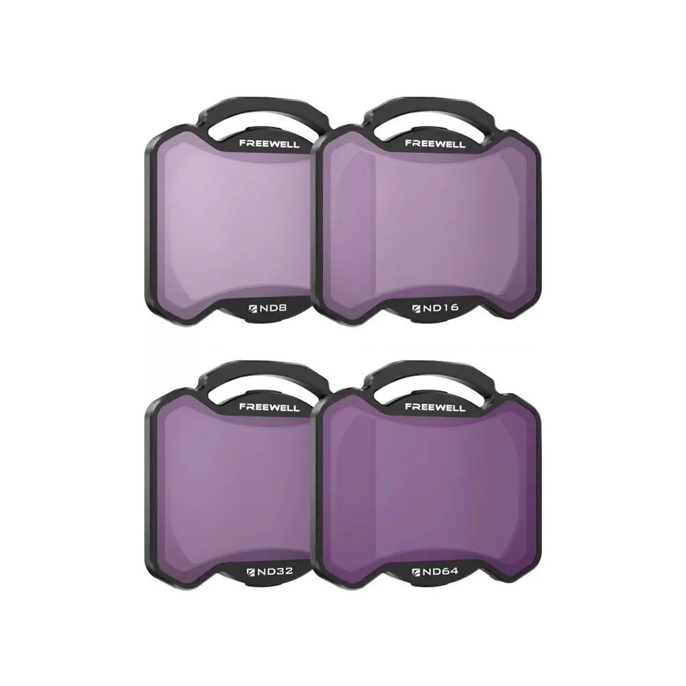 Freewell Conjunto de 4 filtros ND8.16.32.64 para DJI Avata 2