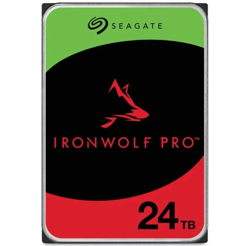 Disco Rígido Seagate IronWolf Pro 3.5" 24TB SATA 3