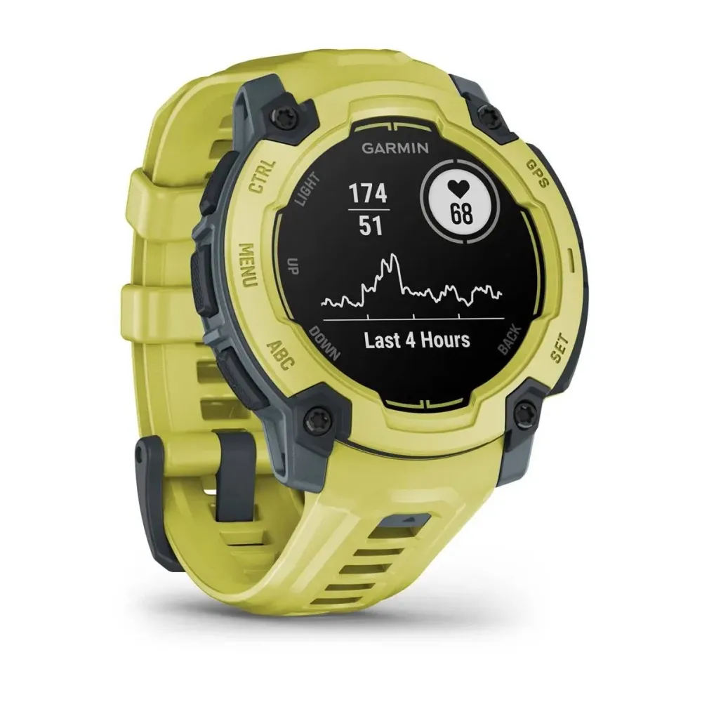 SmartWatch Garmin Instinct E 45mm Amarelo