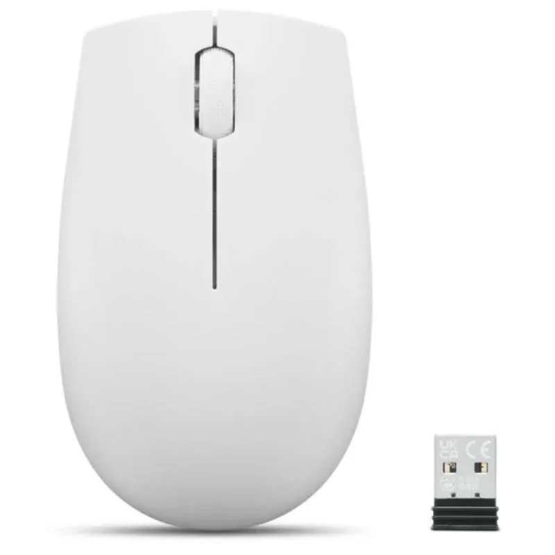 Ratón Lenovo GY51L15677 RF sem fios 1000 DPI cinzento ergonómico ambidestro