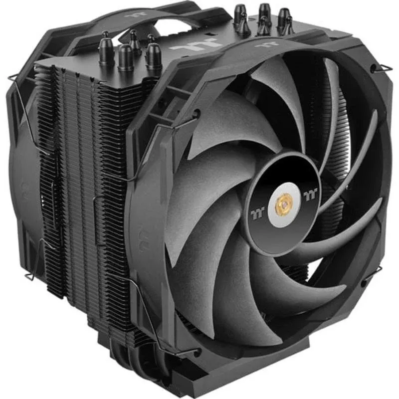 Cooler CPU Refrigeração Ar Thermaltake Socket SP6 sTR5 143x165x115 mm WAir Duplo Ventilador