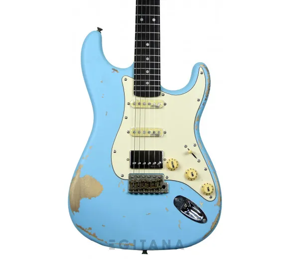 Vintage Icon V6HMRLB Ultra-Gloss Distressed Laguna Blue
