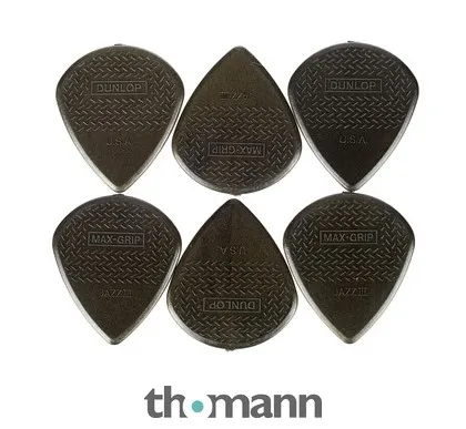 Dunlop Nylon Max Grip Jazz III Carbon