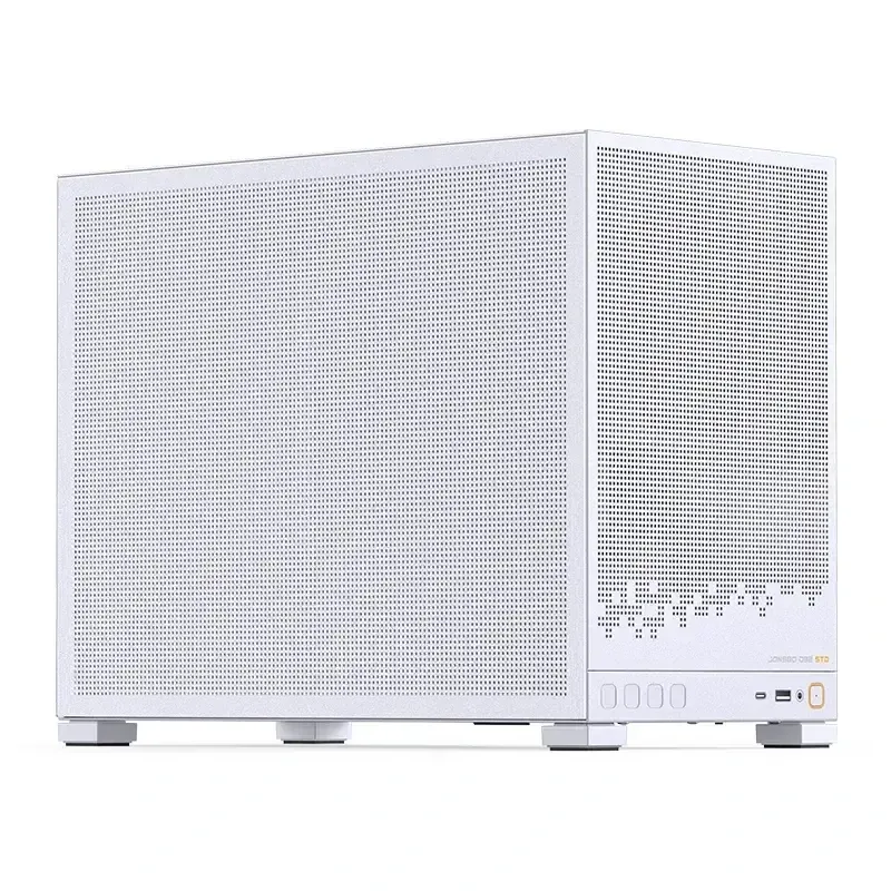 Caixa Micro-ATX Jonsbo D32 STD Mesh Tempered Glass Branca
