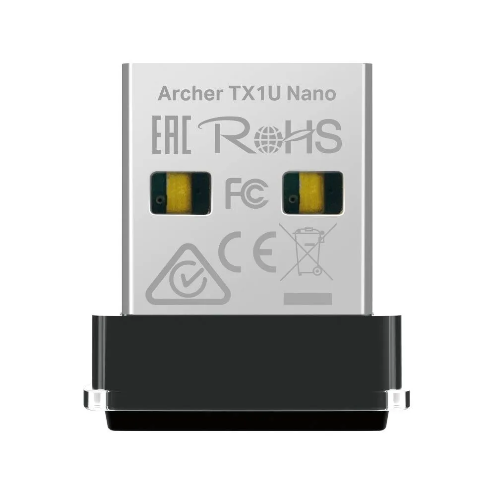 Adaptador de Rede USB TP-Link Archer TX1U Nano Wireless AX300 Wi-Fi 6