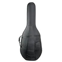Estojo Contrabaixo 3/4 Rapsody BC Semirrígido Preto