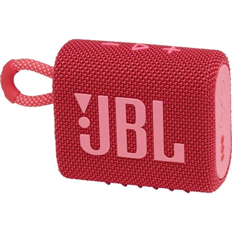 Coluna Portátil JBL GO 3 Bluetooth Vermelha
