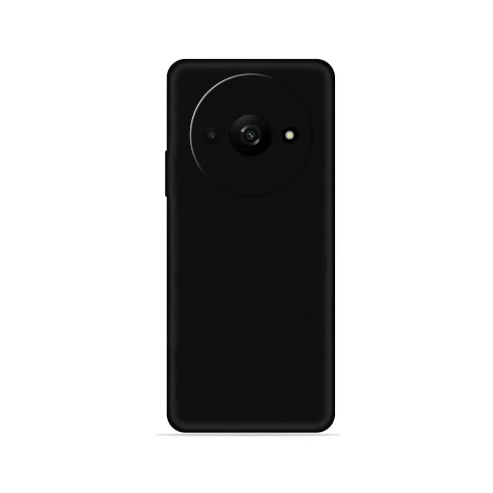 Capa Silicone Xiaomi Redmi A3 Preta