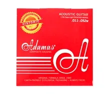 Jogo Cordas Guitarra Acústica Adamas 1749 011-052
