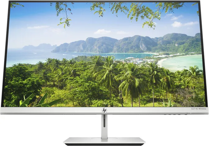 ** B Grade ** Monitor HP 27" U27 IPS 4K UHD 60Hz 5ms Wireless