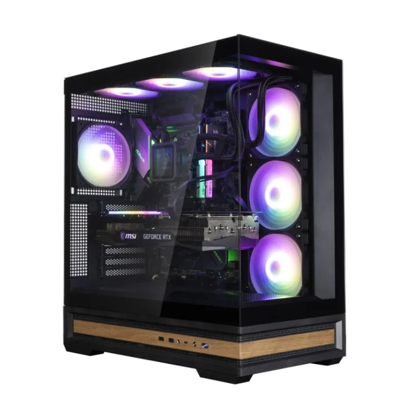 Zalman P40 Namu Caixa ATX com 4x Ventoinhas 120mm ARGB e USB 3.0 Preta