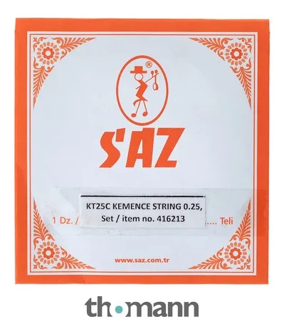 Saz KT25C Kemence Strings LP