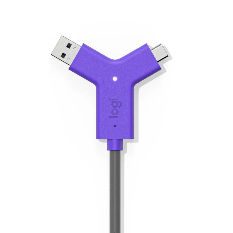 HUB Logitech Swytch 2x HDMI + 1x SuperSpeed USB + 2x USB-C para Room Solution Huddle Grande
