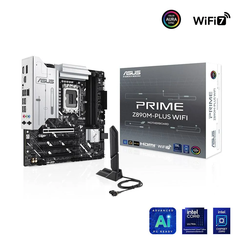 Motherboard Micro-ATX Asus Prime Z890M-Plus WiFi Skt1851