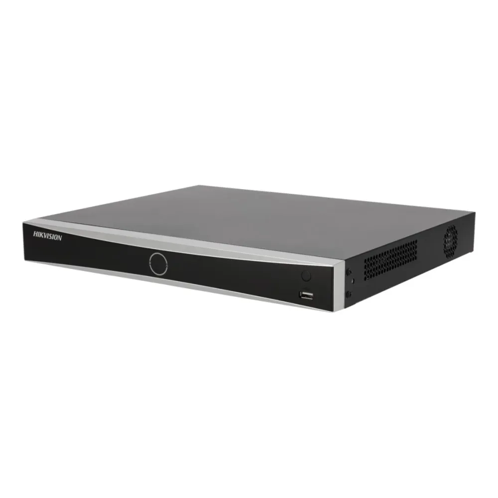 Gravador NVR Hikvision AcuSense Pro 8 Canais 4K PoE Preto - DS-7608NXI-I2/8P/S(E)