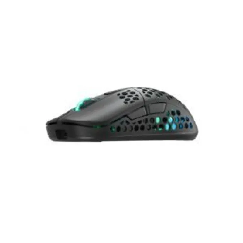 Mouse para jogos Cherry Xtrfy M42 preto 16.000 Dpi, ambidestro, personalização RGB