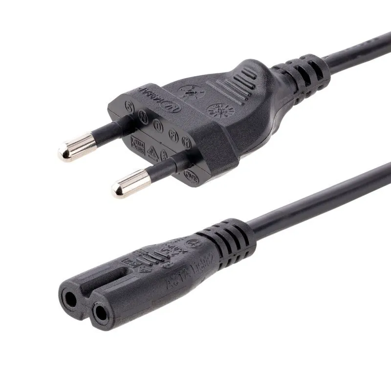 Fonte Alimentação Fonte de Alimentação StarTech 2.5A 250V 18AWG 3m CEE 7/16 para C7 Preto