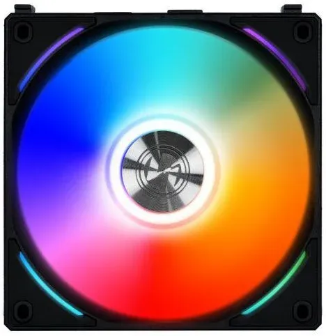 Ventoinha Lian Li UNI AL120 V2 RGB PWM Preto 120mm