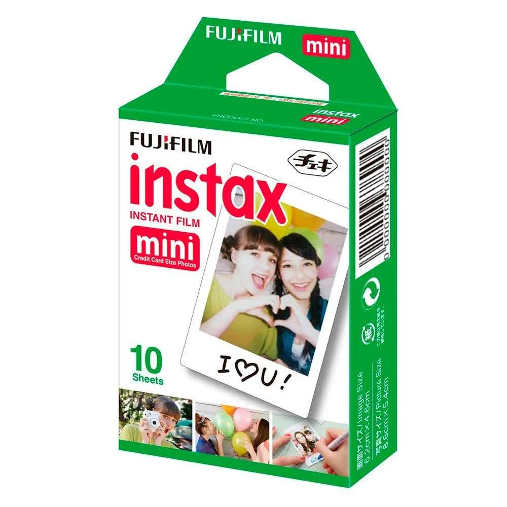 Fujifilm Instax Mini Filme Brilhante 10 Cópias