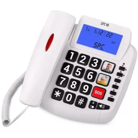 Telefone Fixo Spc Comfort Volume 2 Branco