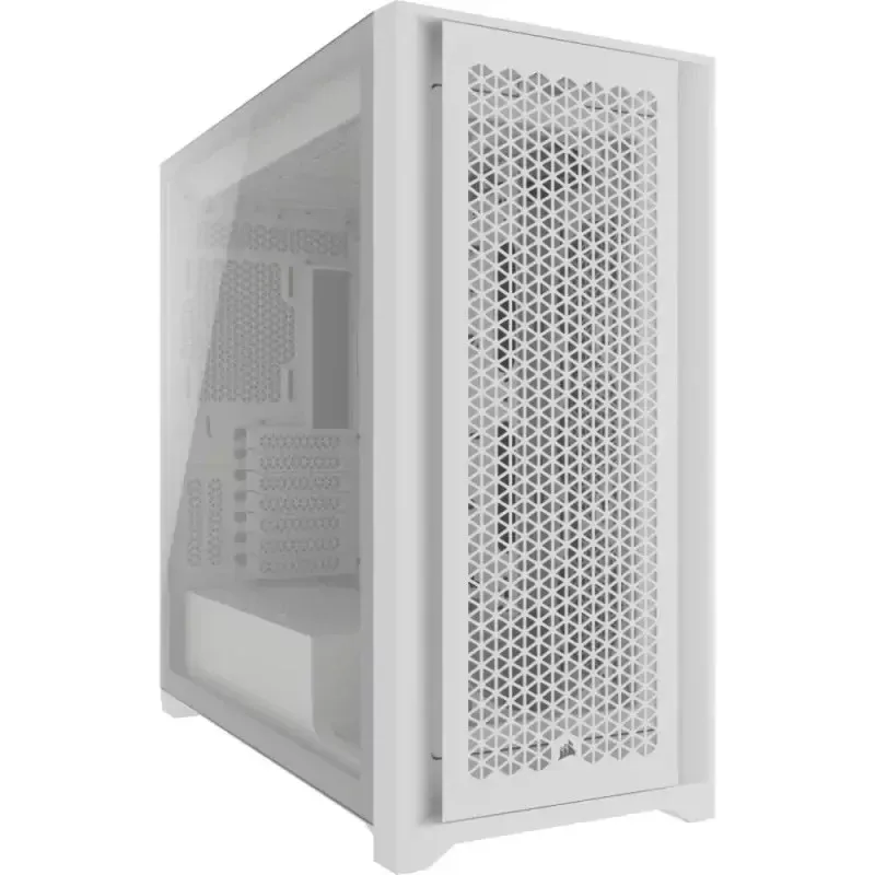 Caixa E-ATX Corsair 5000D Core Airflow Branco Vidro Temperado