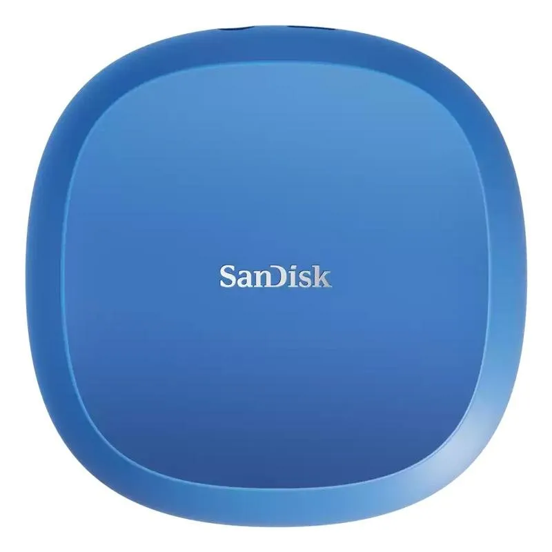 Disco Rígido SanDisk SDSSDT40C 4TB SSD USB Tipo C 1000MB/s Azul