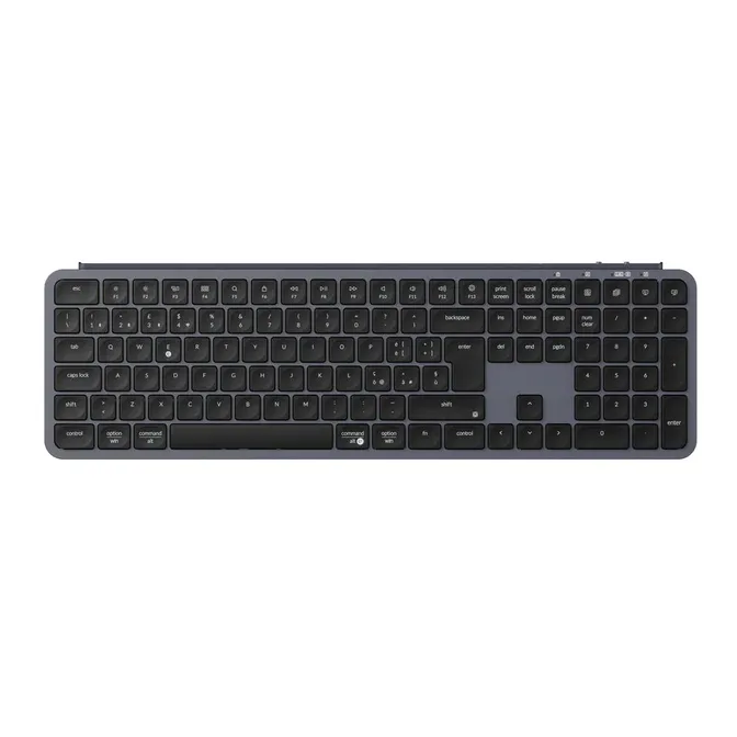 Teclado Keychron B6 Pro Ultra-Slim 100% Wireless Scissor Switch Silent Tri-Mode