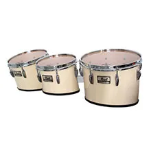 Tambor de Marcha Pearl Championship Branco