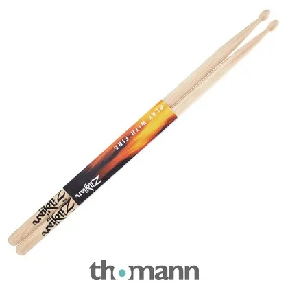 Zildjian 5A Hickory Sticks Wood Tip