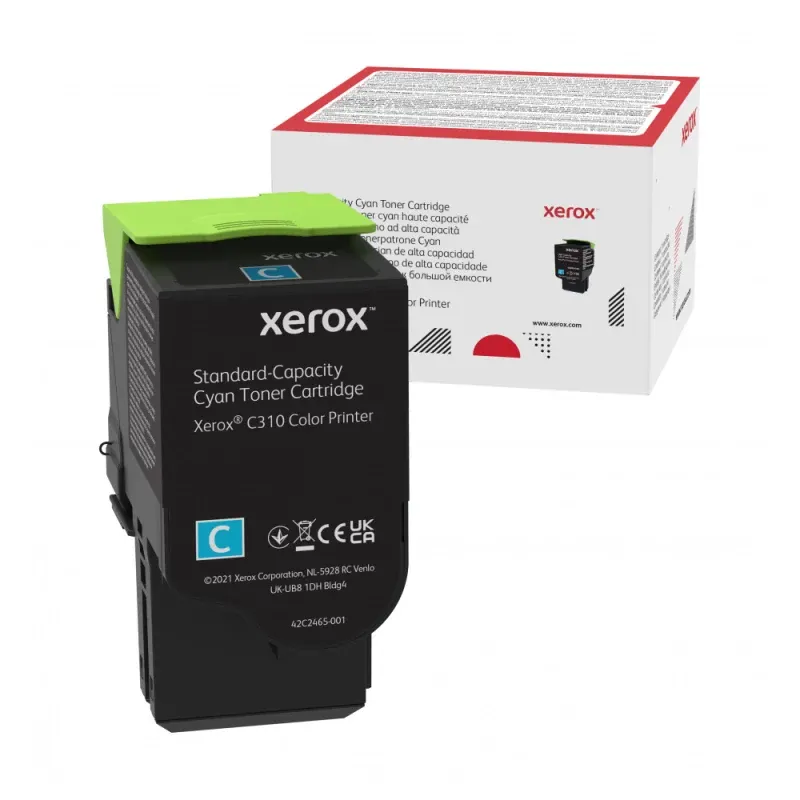 Toner Xerox C310/C315 Cyan Std Toner Cartridge