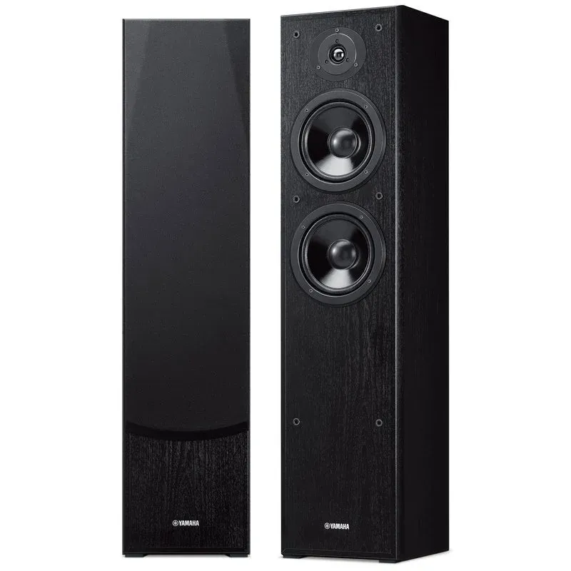 Yamaha NS-F51 Colunas de Chão Bass-Reflex 2 Vias Pretas